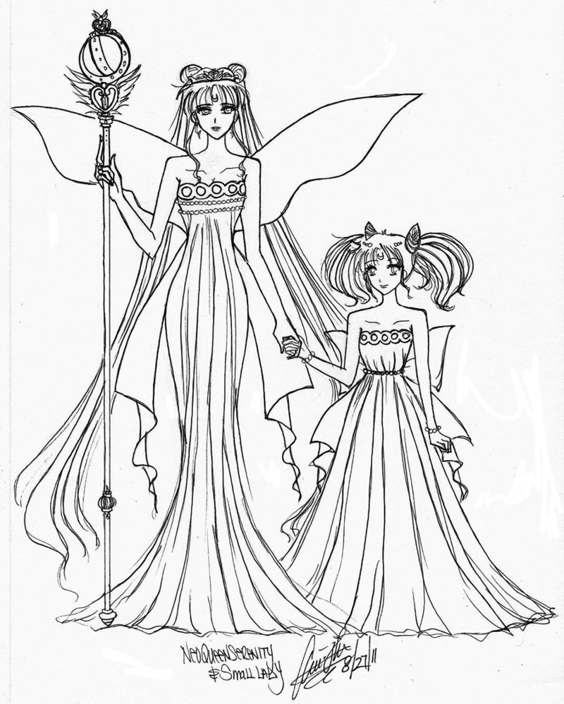 800x998 Mother And Daughter By Ann4rt