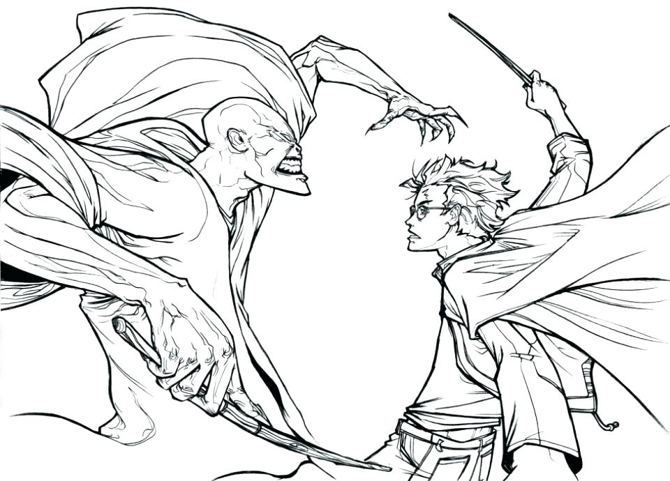Quidditch Coloring Pages