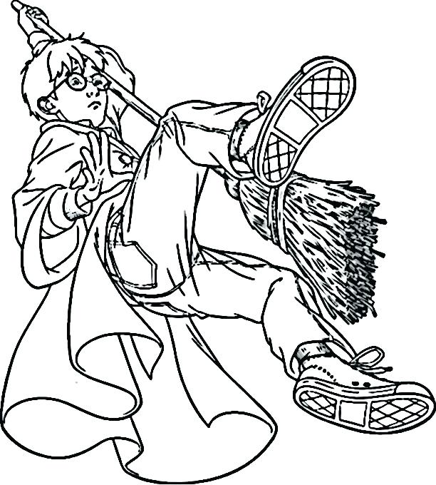 612x680 Harry Potter Color Pages Coloring To Print Online Printable Book