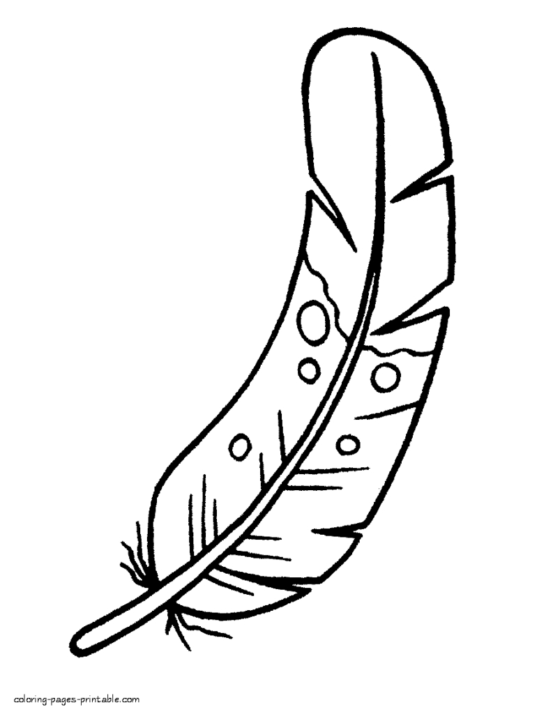 Quill Coloring Pages