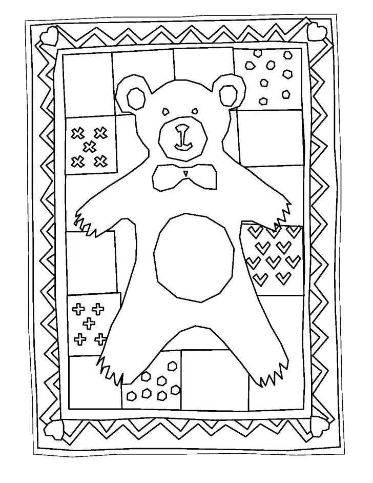 728x942 Quilt Coloring Pages Free Printable Veterans Day Ng Sheet Quilt