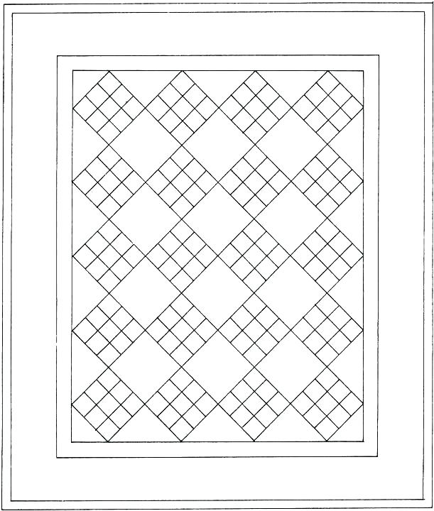 611x720 Quilt Coloring Pages