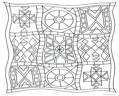 400x322 Quilt Patterns Coloring Pages Quilt Coloring Sheets Quilt Patterns