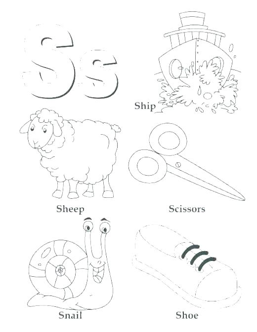 520x673 R Coloring Pages Shippa.co