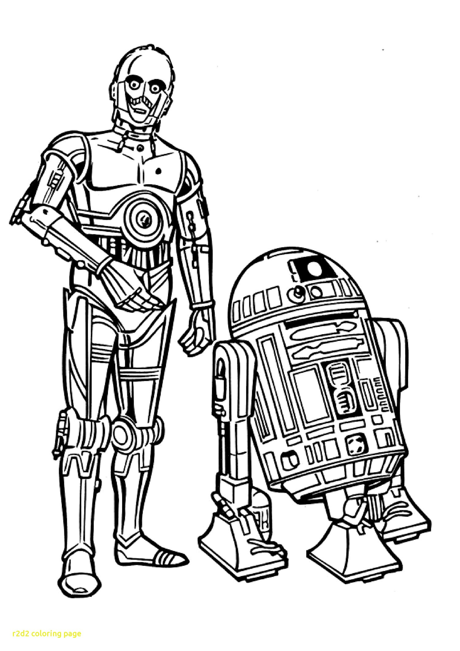 1500x2121 R2d2 Coloring Page With Beautiful Ideas R2 D2 Pages Hellokids