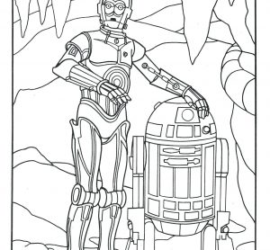 300x278 Gp8xydo Free Printable R2d2 Colorings Kids Coloring Page Pages