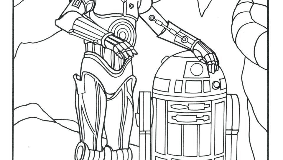 960x544 R2d2 Coloring Page Coloring Pages Free Printable R2d2 Coloring