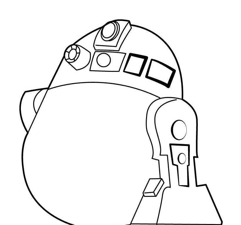 820x768 R2d2 Coloring Page Eassume Picture And Pages Printable Free Kids