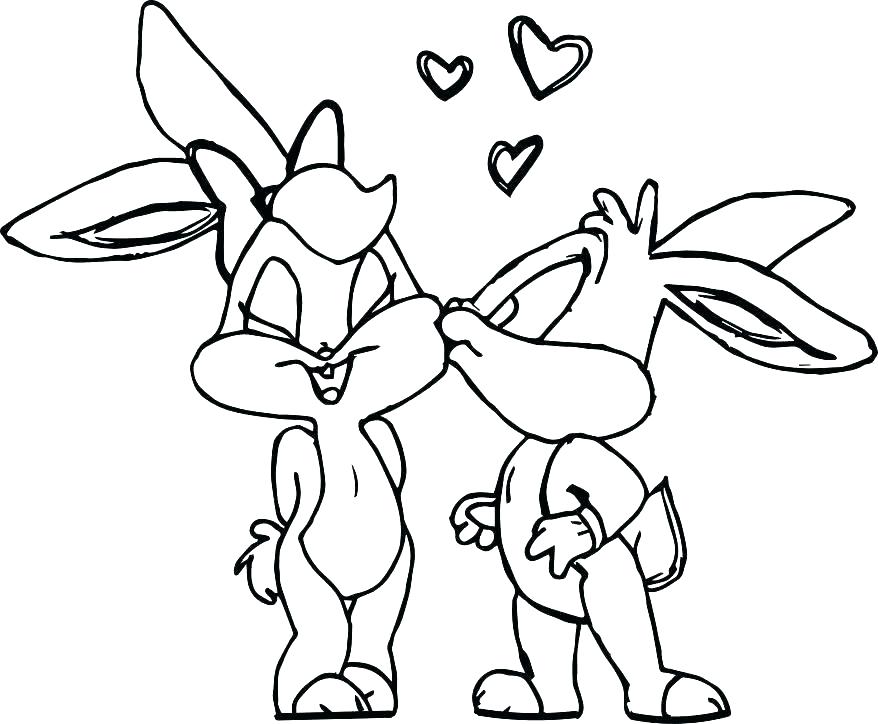 878x724 Rabbit Coloring Page Baby Rabbit Coloring Pages Rabbit Coloring