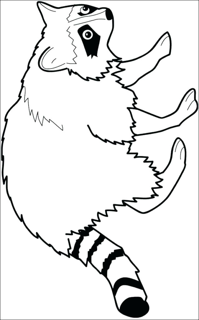 638x1024 Racoon Coloring Page Coloring Pages Online Hard Raccoon Sheet