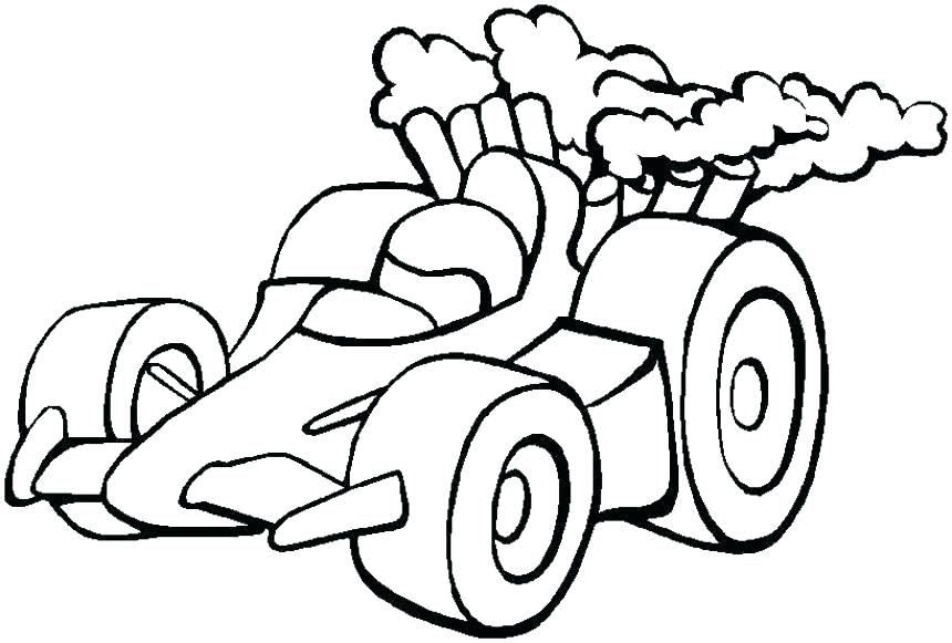 860x581 Coloring Page Race Car Barrel Racing Coloring Pages Racing