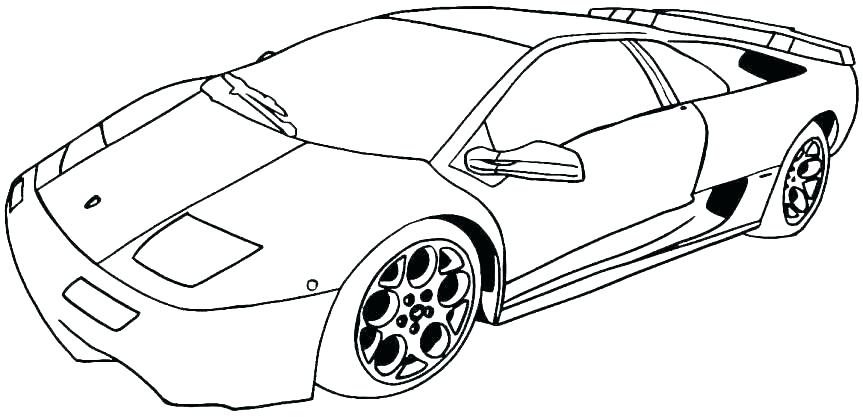 863x417 Cars Coloring Pages Printable Color Pages Of Cars Mustang Car