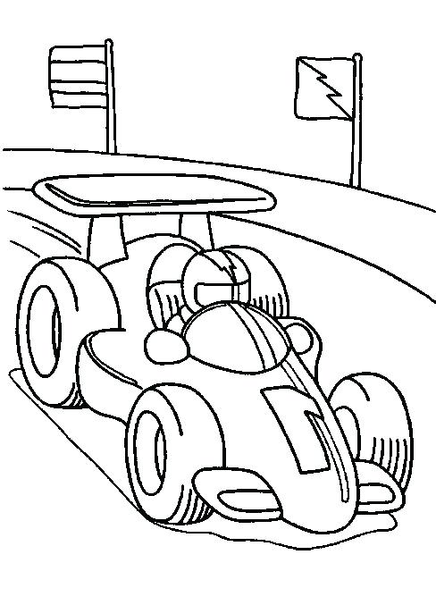 488x677 Racecar Coloring Page About Coloring Pages Free Race Car Coloring