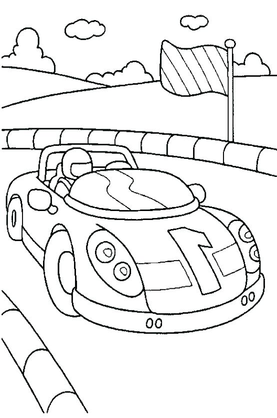 554x834 Coloring Pages Of Race Cars