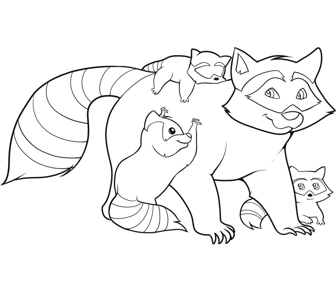 1144x977 Best Of Raccoon Coloring Page Gallery Printable Coloring Sheet