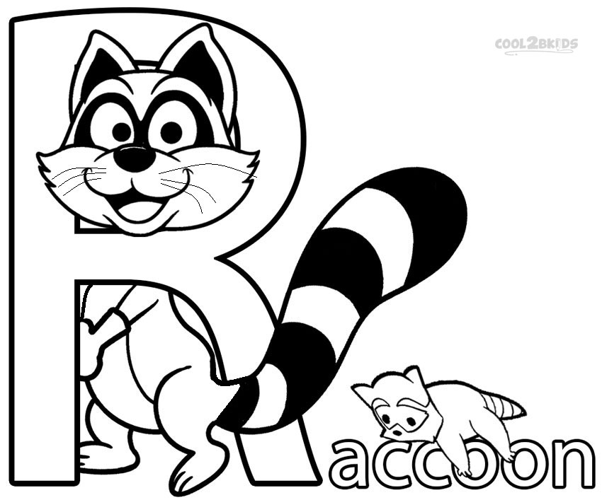 850x707 Fancy Raccoon Coloring Page 36 With Additional New Pages Within