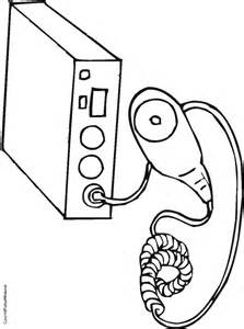 223x300 How To Draw A Radio Colouring Pages, Radio Coloring Kids