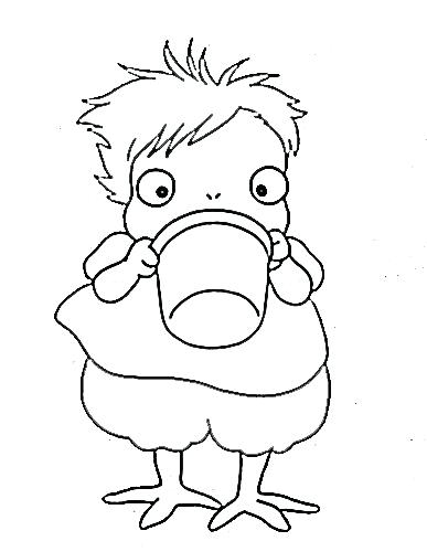 387x500 Totoro Coloring Pages Appealing Coloring Book My Neighbour Totoro