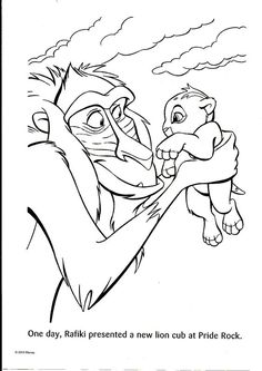 236x333 Printable Rafiki Lion King Coloring Sheet Printable Coloring