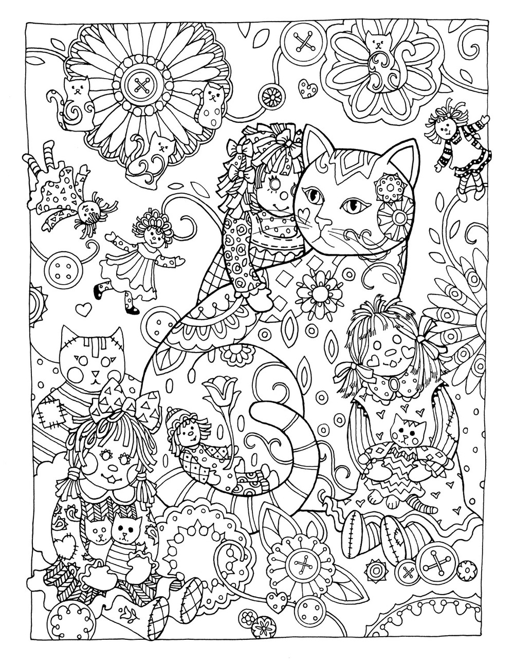 1000x1294 High Tech Dover Sampler Coloring Pages Creativ