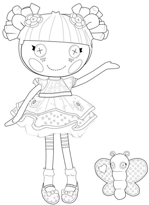 526x720 The Best Lalaloopsy Dolls Coloring Pages Lalaloopsy, Dolls