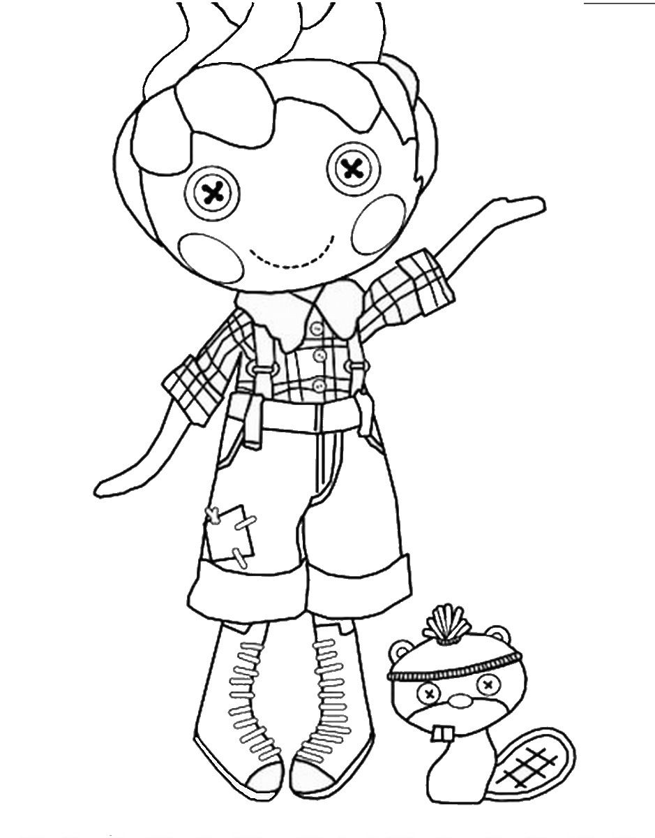 939x1200 Lalaloopsy Boy Coloring Pages To Print Lalaloopsy Coloring Pages