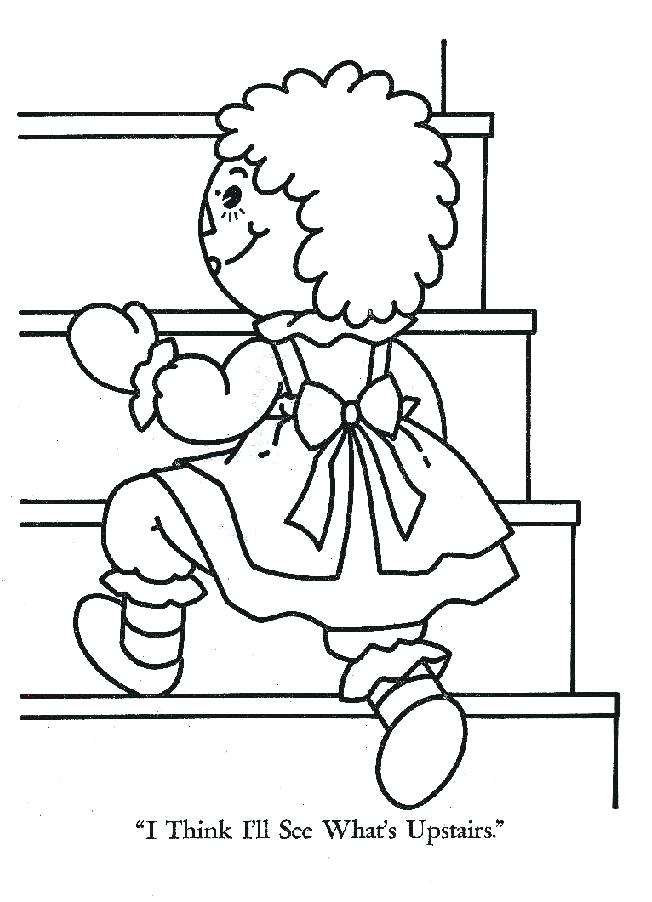 652x902 Raggedy Ann Coloring Pages Pics Of Raggedy Free Raggedy Ann