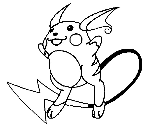 600x523 Raichu Coloring Page Best Of Free Coloring Pages Of Raichu Pokemon