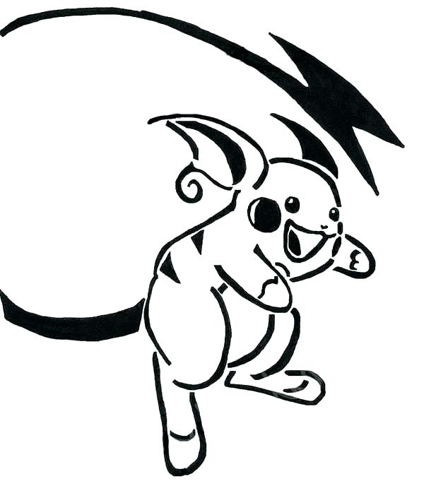600x705 Raichu Coloring Pages Coloring Pages Coloring Pages Coloring Pages