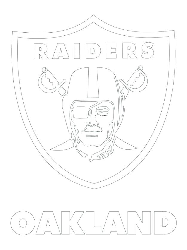 626x834 Oakland Raiders Coloring Pages Logo Helmet Page Of Sheets
