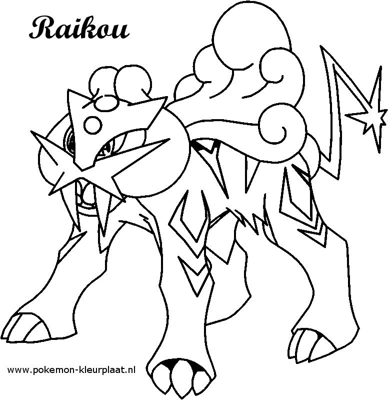 776x799 Raikou Coloring Page By Jpijl