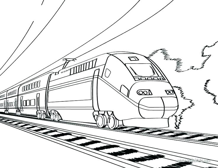 736x568 Coloring Page Train Coloring Pages Trains Coloring Pages