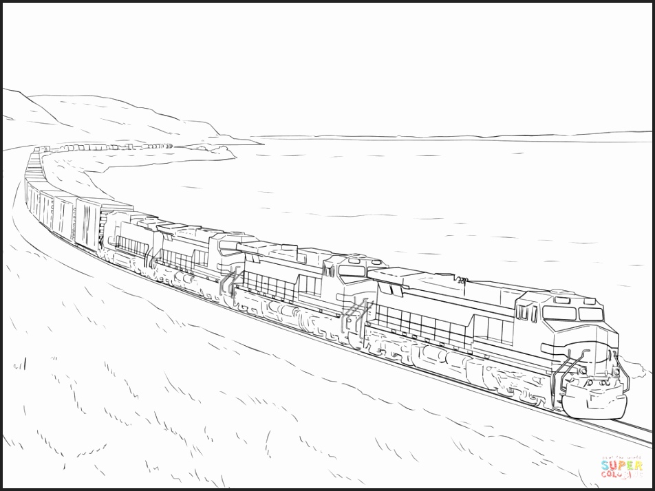 952x714 How To Draw Railroad Crossing Railroad Crossing Coloring Page Best