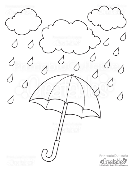 425x550 Rain Coloring Pages 8