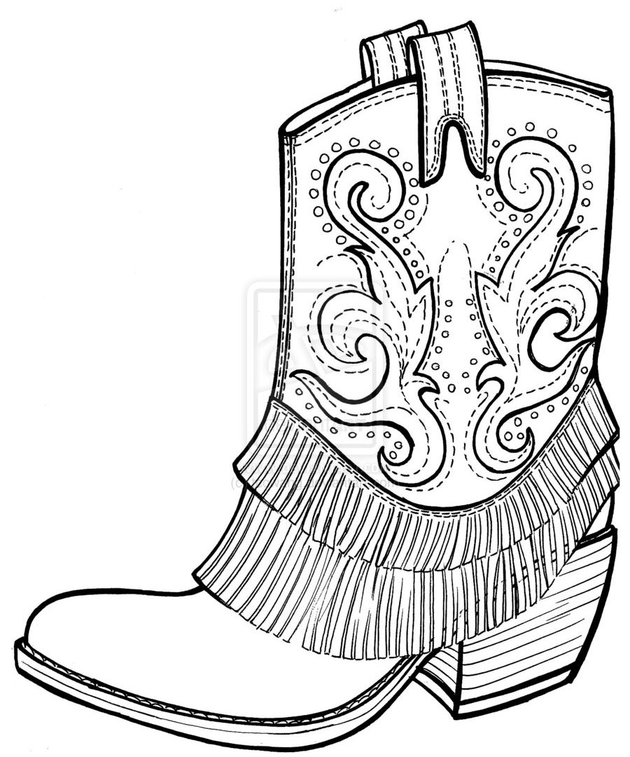 900x1080 Snow Boots Coloring Page Free Printable Pages For Kids Animals