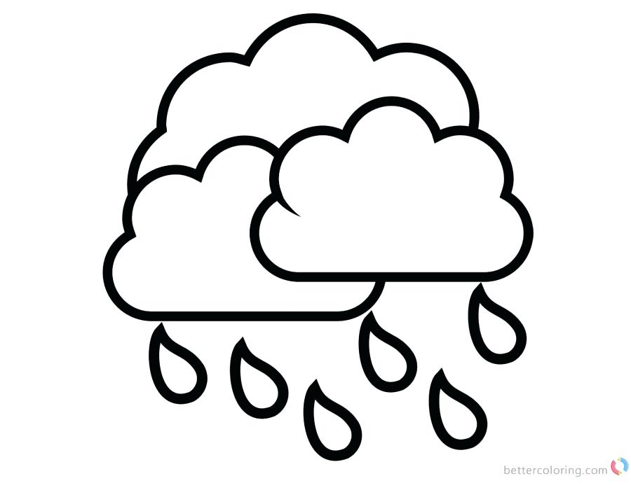 900x700 Coloring Pages Of Clouds Download This Coloring Page Coloring
