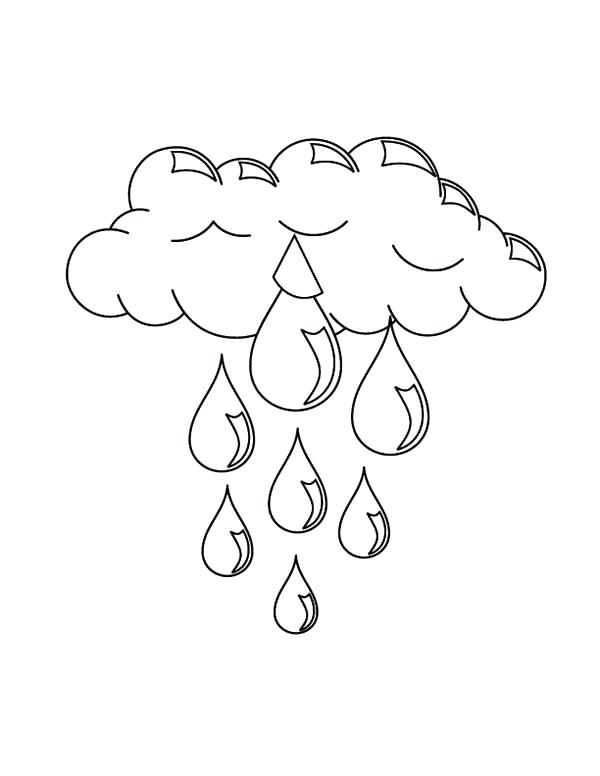 600x776 Coloring Pages Of Clouds Printable Drawings And Coloring Pages