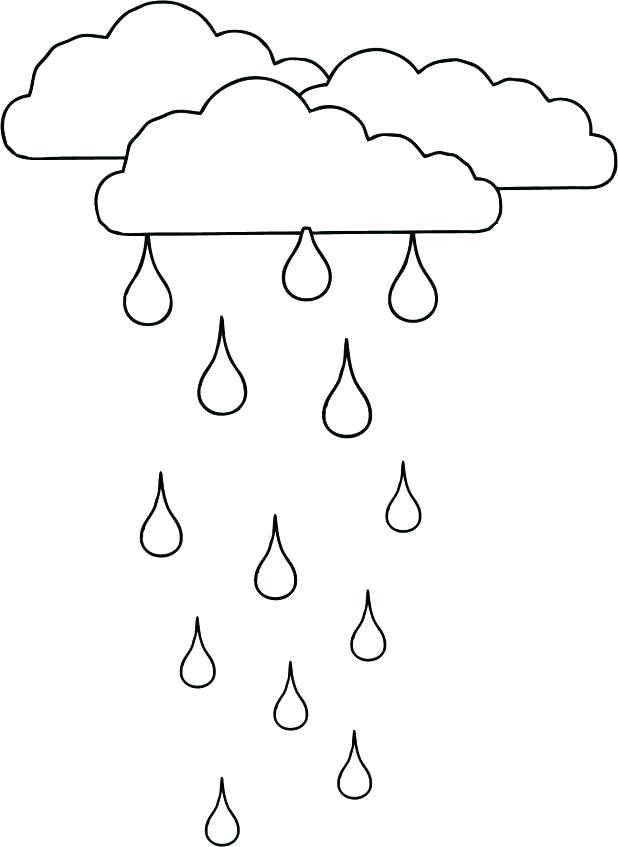 618x847 Rainy Day Coloring Page Rainy Day Pictures For Colouring Free