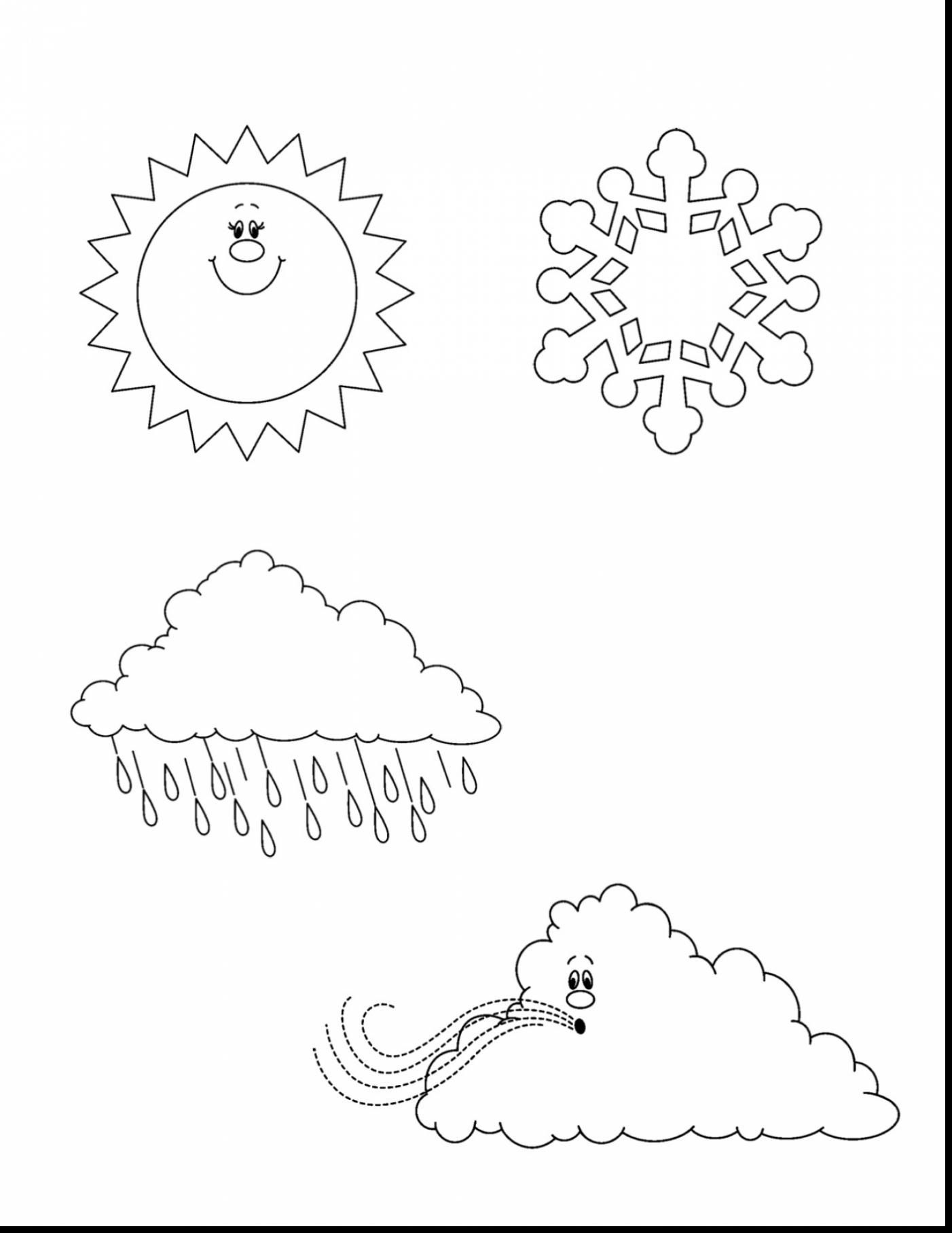 1402x1815 Weather Coloring Pages Printable Amazing Kindergarten Weather