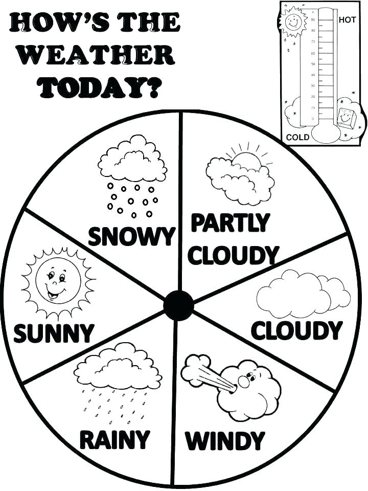 720x960 Weather Coloring Pages