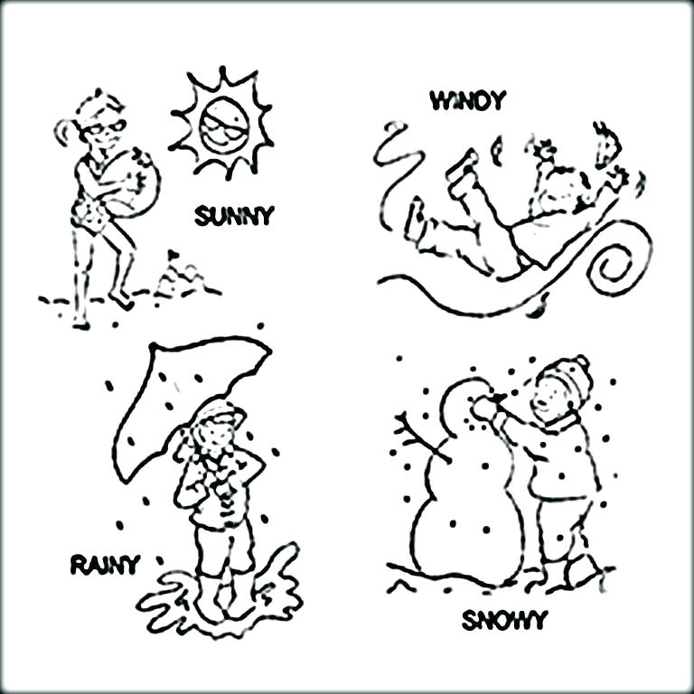 768x768 Cold Weather Coloring Pages