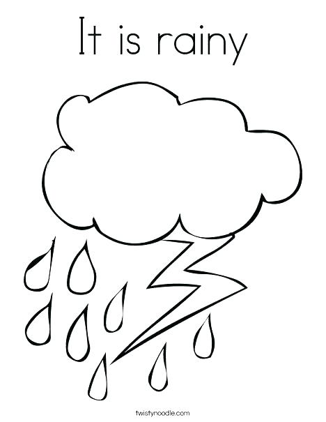 468x605 Marvellous Rainy Day Coloring Page Rainy Day Duckling Coloring