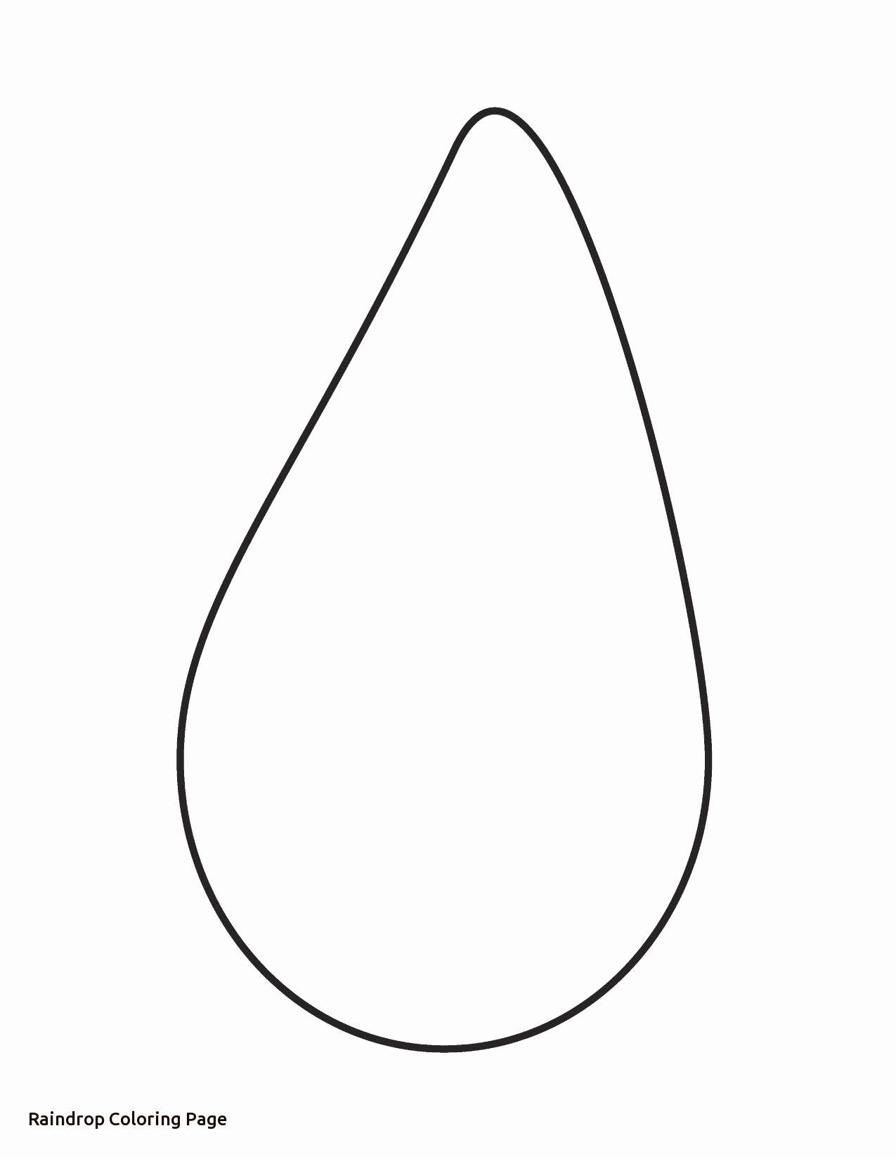 1275x1650 Fascinating Raindrops Coloring Pages Raindrop Page Printable
