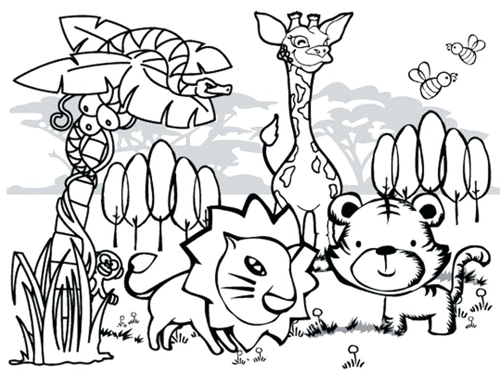 1020x768 Fresh Forest Coloring Pages Printable Or Coloring Pages For Kids