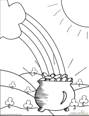 301x389 Pot Of Gold Worksheet