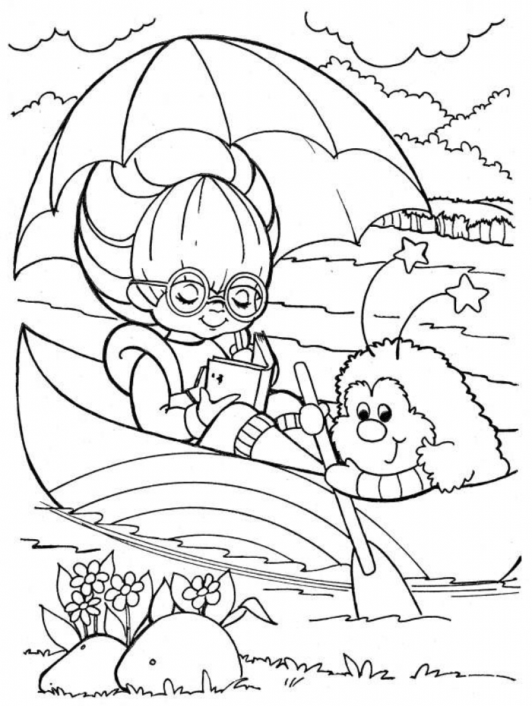 771x1024 999 Coloring Pages With Colouring Page Rainbow Bright