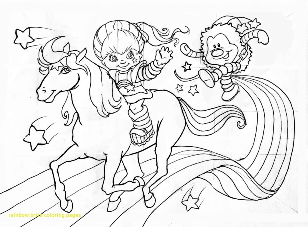 1024x754 Rainbow Brite Coloring Pages Get Bubbles