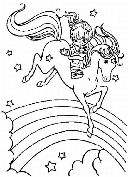 436x601 Rainbow Bright Coloring Pages Team Colors