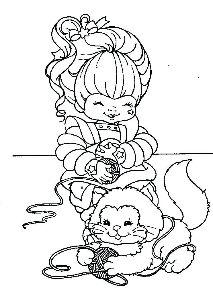 743x1019 Rainbow Bright Coloring Pages
