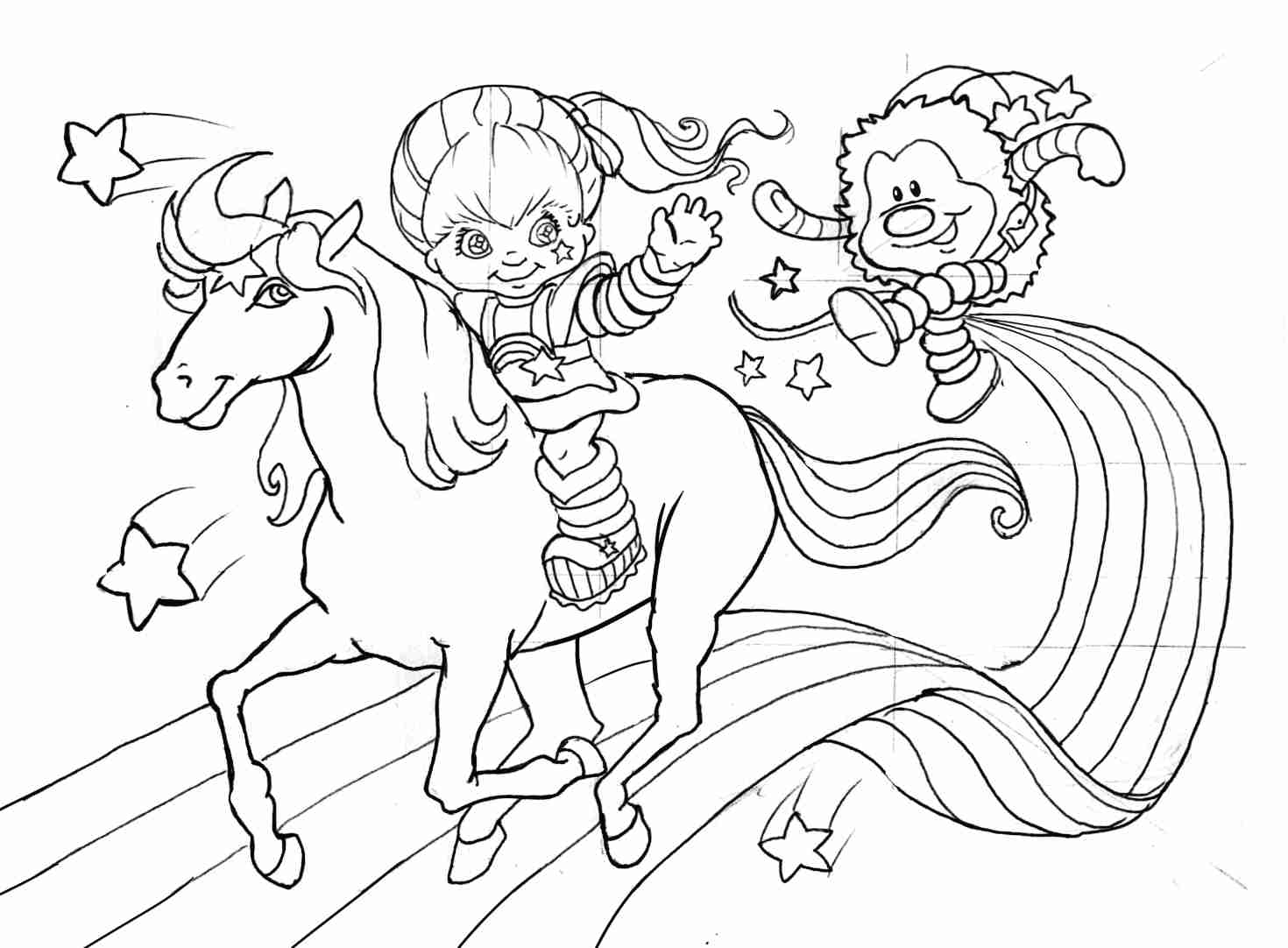 1470x1082 Rainbow Bright Coloring Pages 28 Images Brite In On Coloring Pages